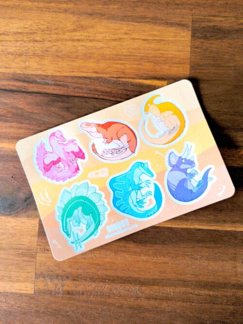 Dinosaur Sticker Sheet - Image 2