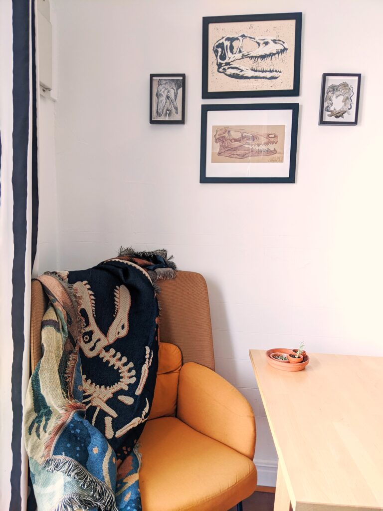 The King's Grave Woven Blanket