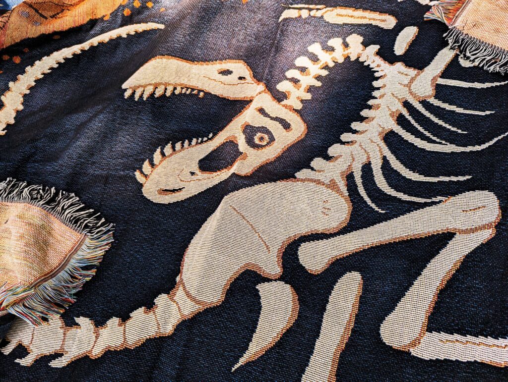 The King's Grave Woven Blanket