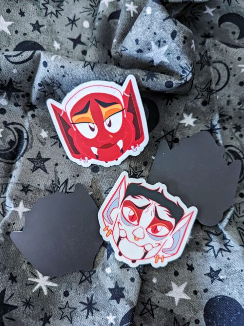 Vampire Headshot Magnet Set - Image 6