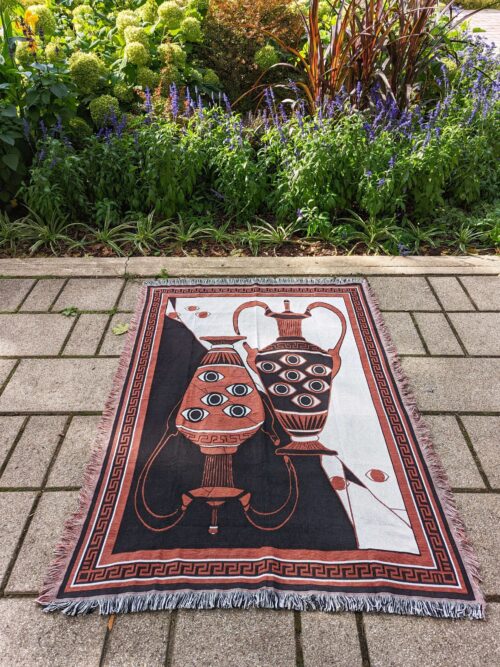 Eyes of Antiquity Woven Blanket - Image 3