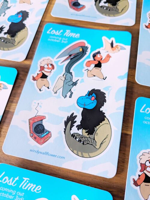 Lost Time Sticker Sheet - Image 2