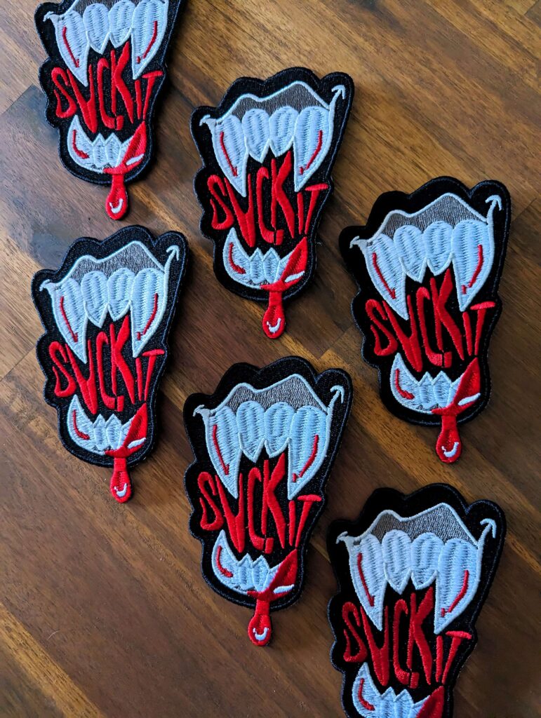 Suck It and Bite Me Patches