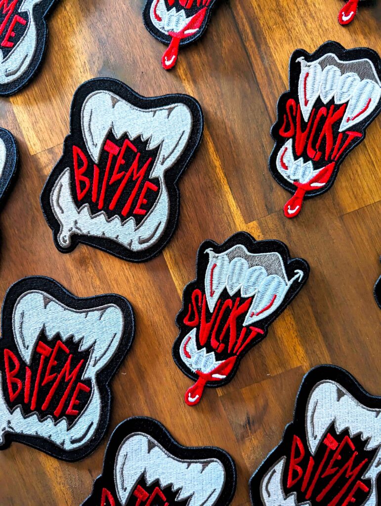 Suck It and Bite Me Patches