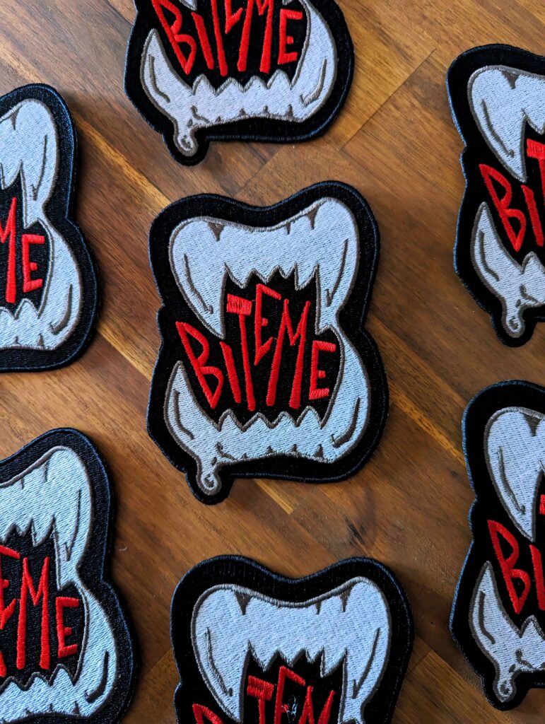 Suck It and Bite Me Patches