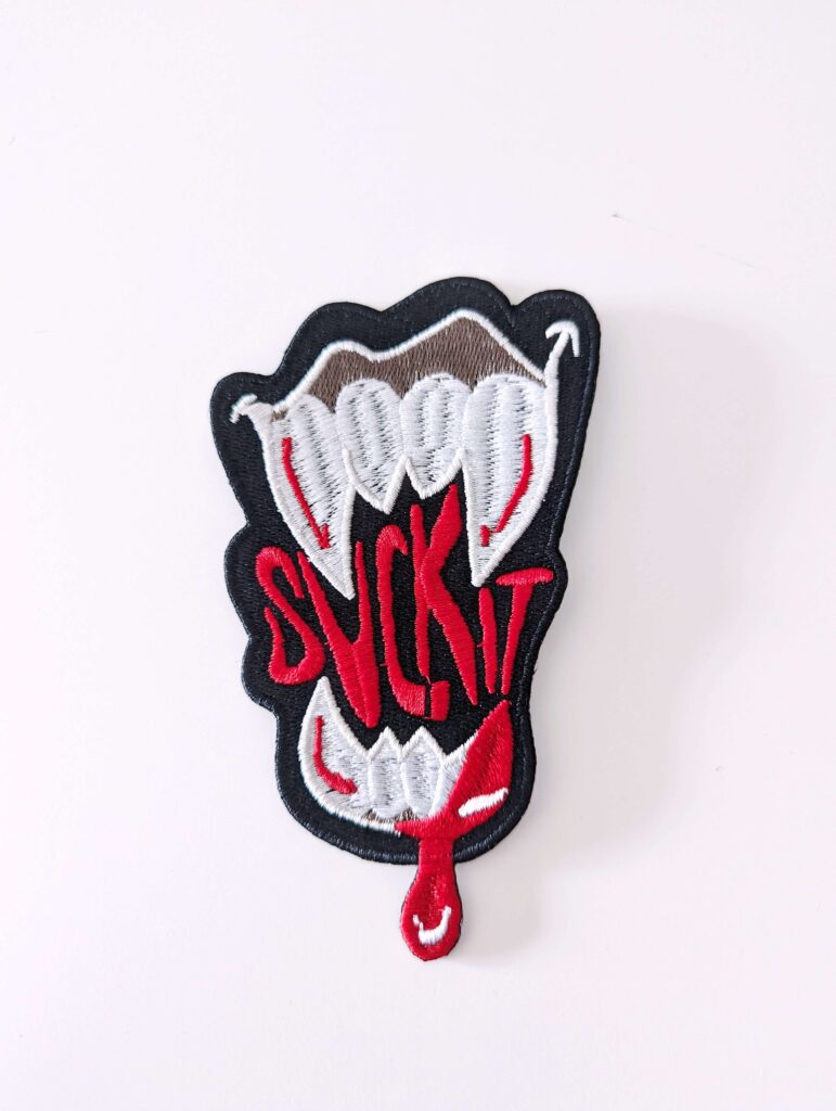 Suck It and Bite Me Patches