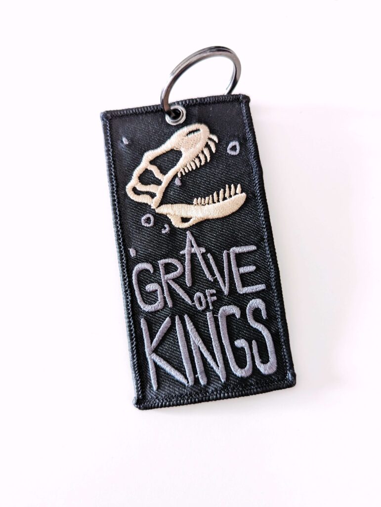 King's Grave Jr Embroidered Keychain