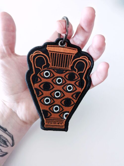 Amphoreyes Embroidered Keychain - Image 4