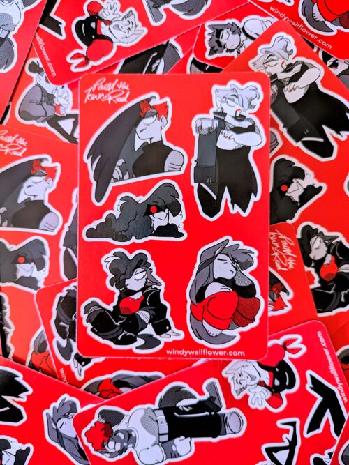 Paint the Town Red Sticker Sheets - Image 4