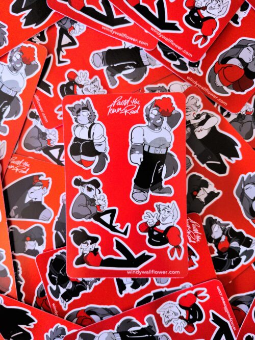 Paint the Town Red Sticker Sheets - Image 3