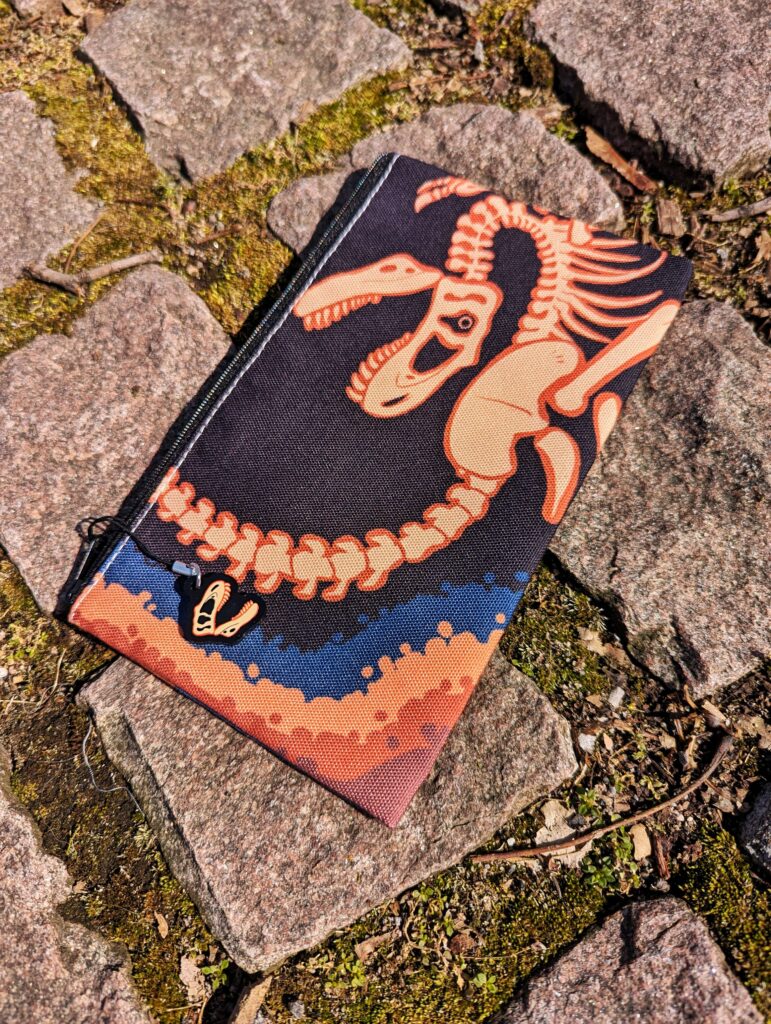 Bonebed Zipper Pouch
