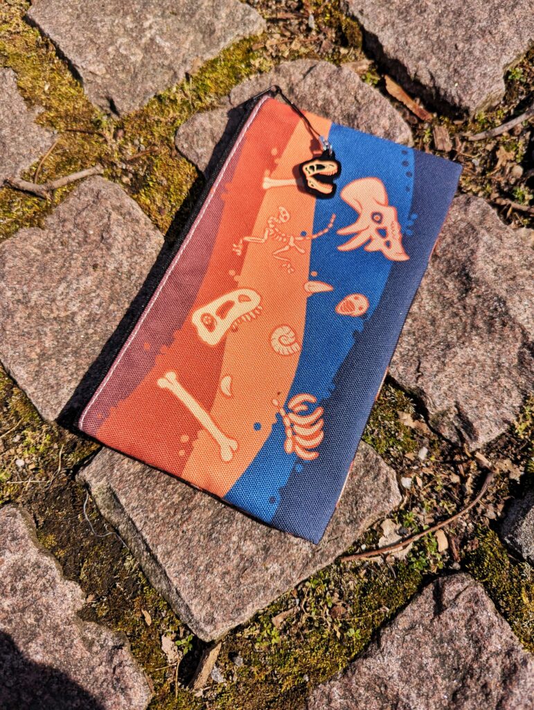 Bonebed Zipper Pouch