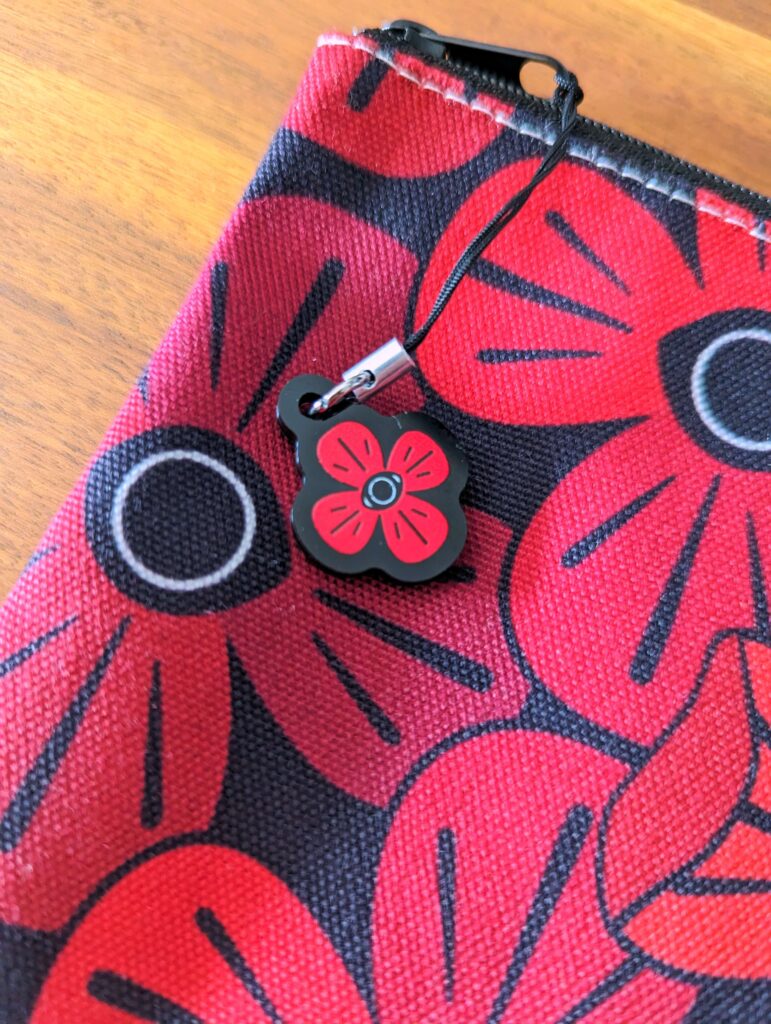 Poppy Zipper Pouch