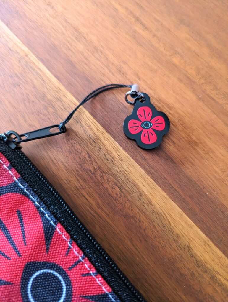 Poppy Zipper Pouch