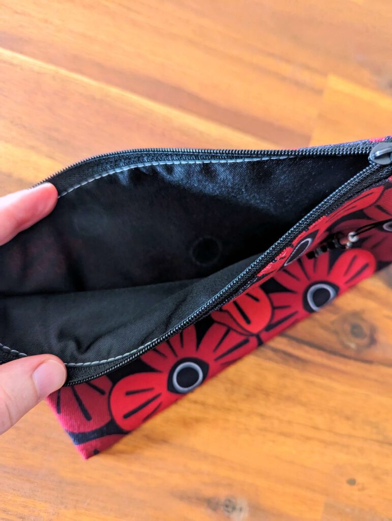 Poppy Zipper Pouch