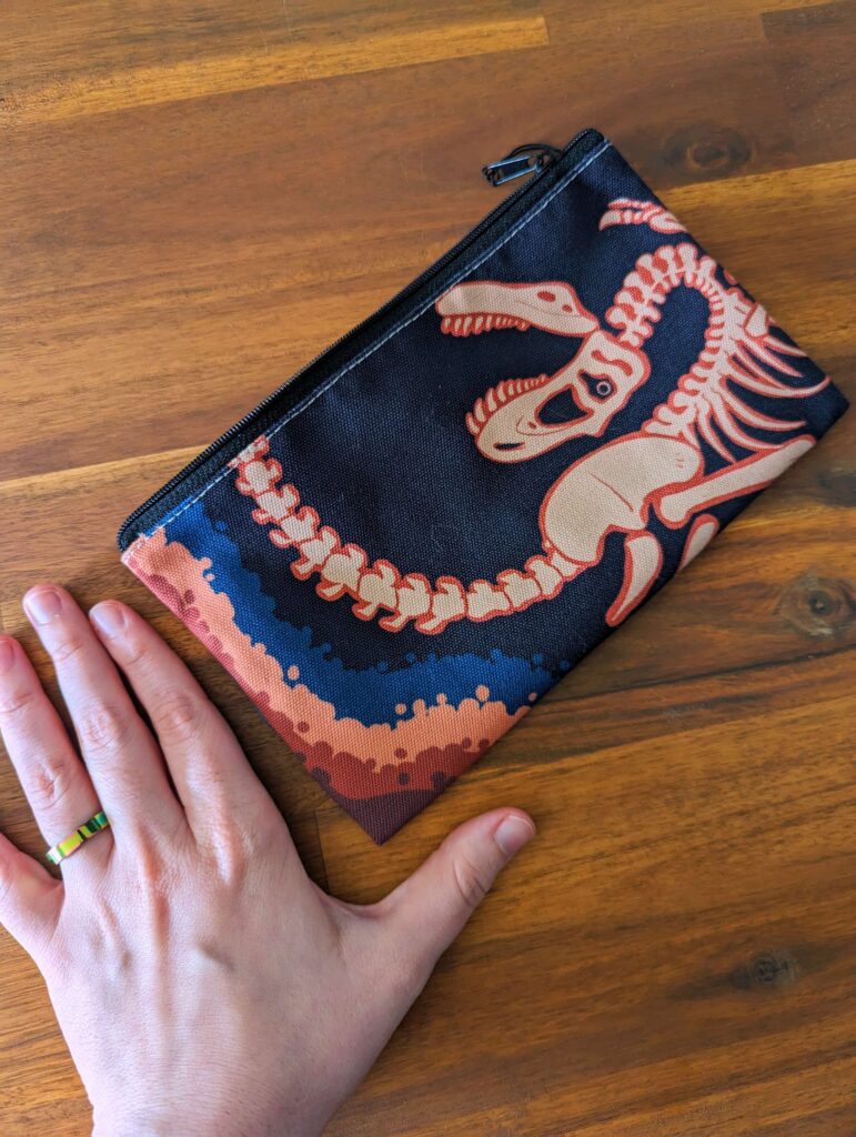 Bonebed Zipper Pouch