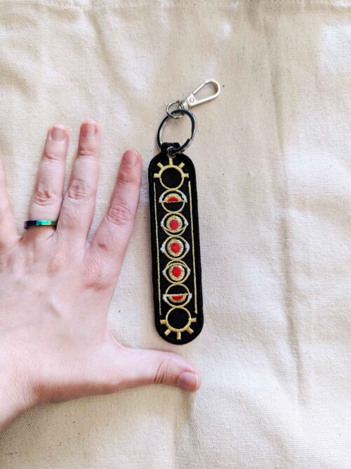 Seven Deadly Eyes Keychain - Image 4