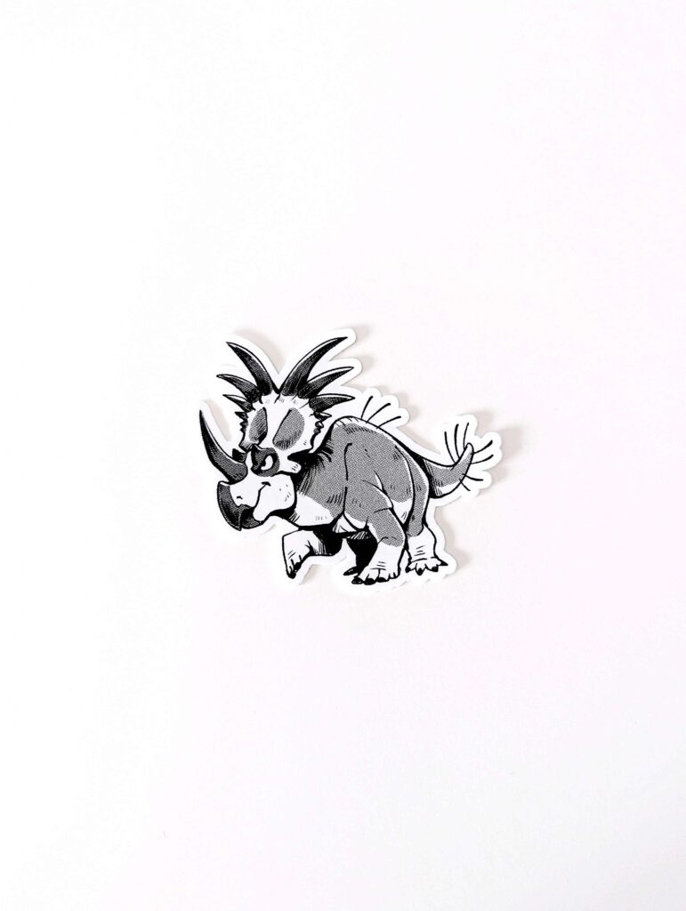 Dinovember Stickers