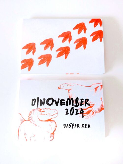 Dinovember 2024 Risograph Zine - Image 2