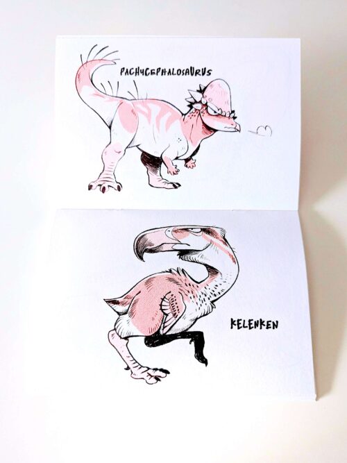 Dinovember 2024 Risograph Zine - Image 3
