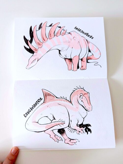 Dinovember 2024 Risograph Zine - Image 4