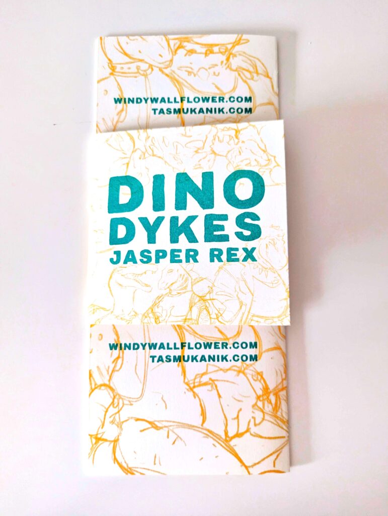 Dino Dykes Risograph Zine