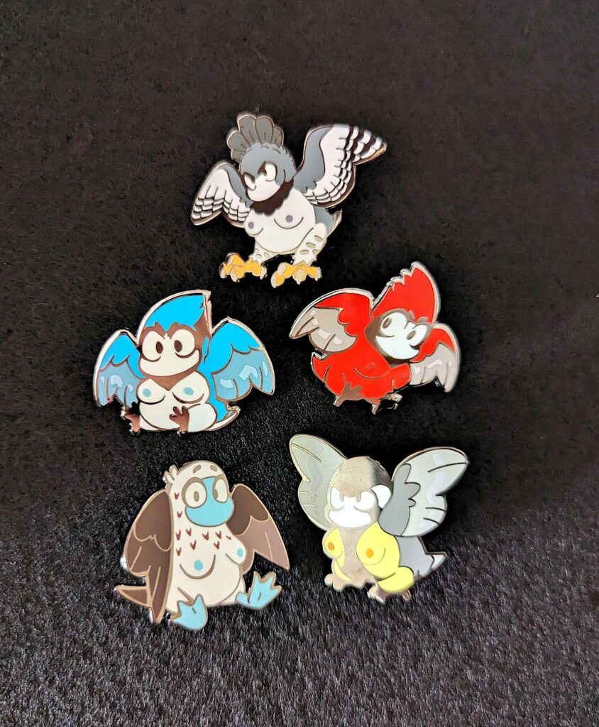 Lil' Harpies Pin Set