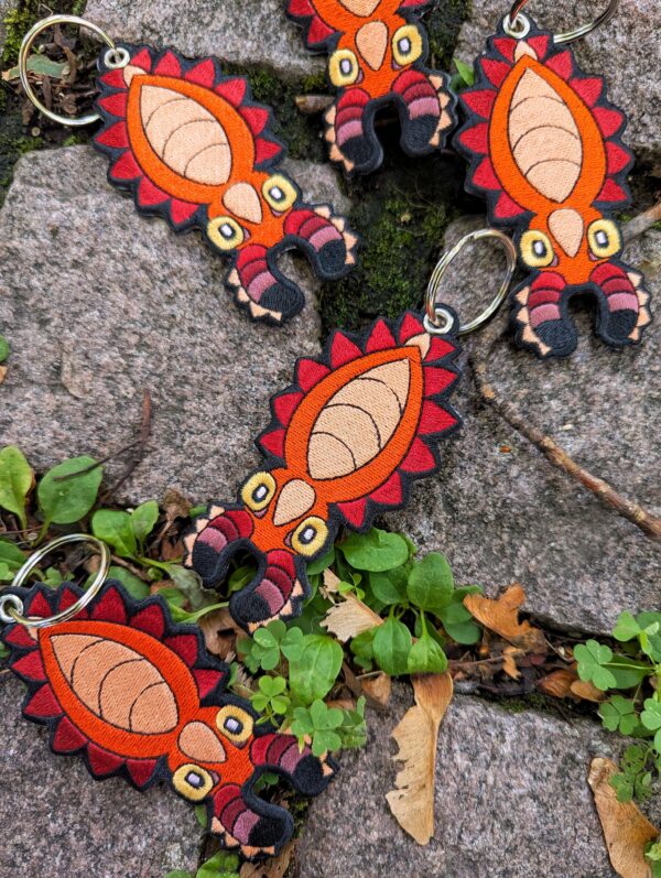 Anomalocaris Keychain