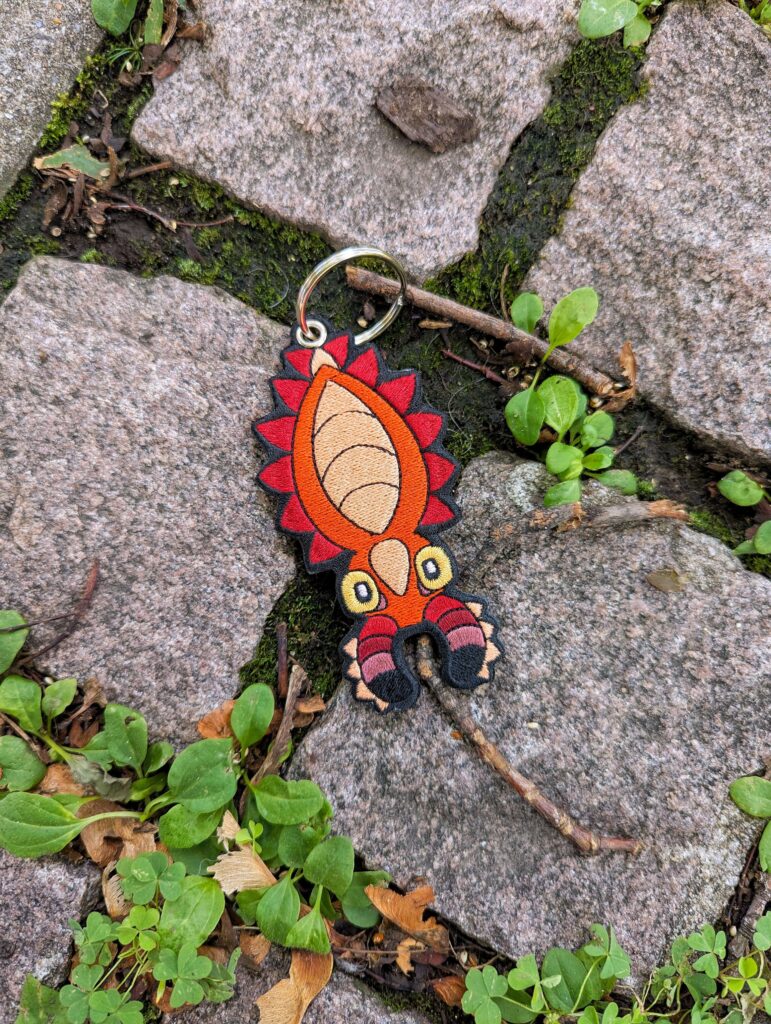 Anomalocaris Keychain