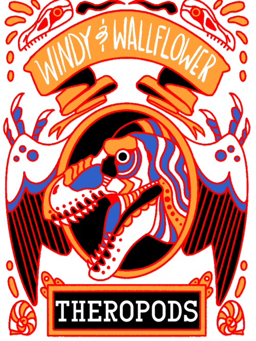 Theropods Playing Card Deck (RED)