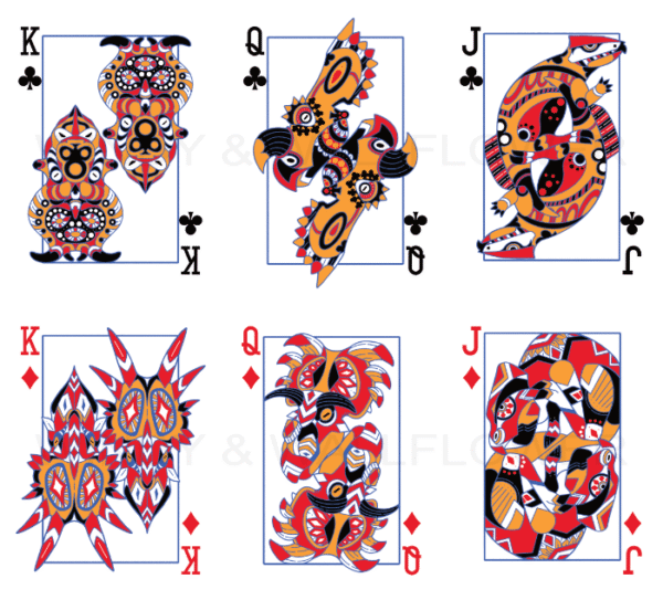 Ceratopsians Playing Card Deck