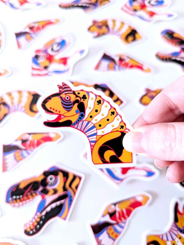 Theropod Kings Stickers