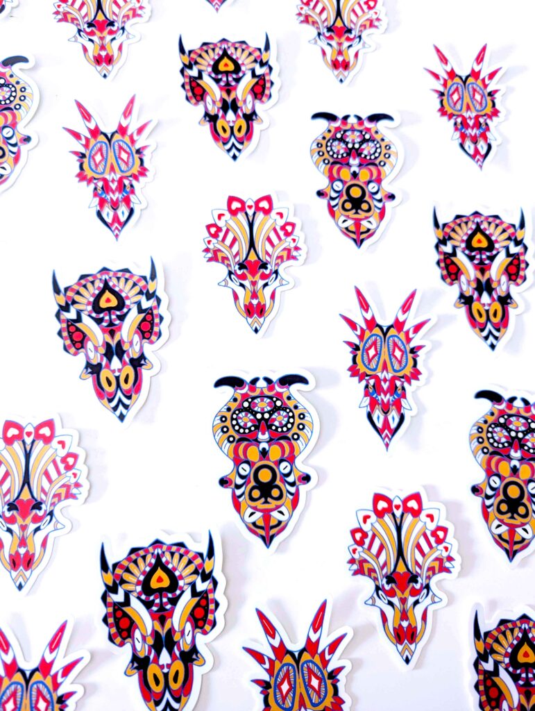 Ceratops Kings Stickers