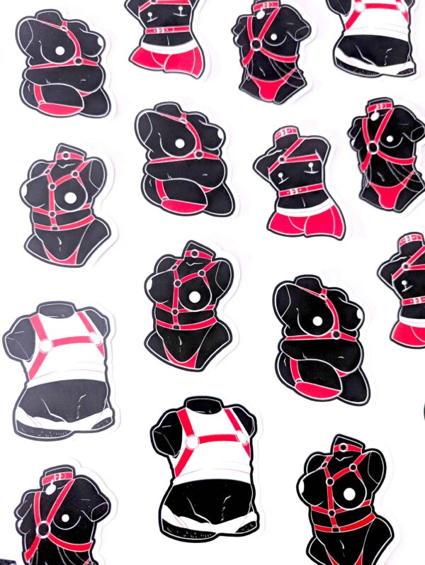 Body Harness Stickers