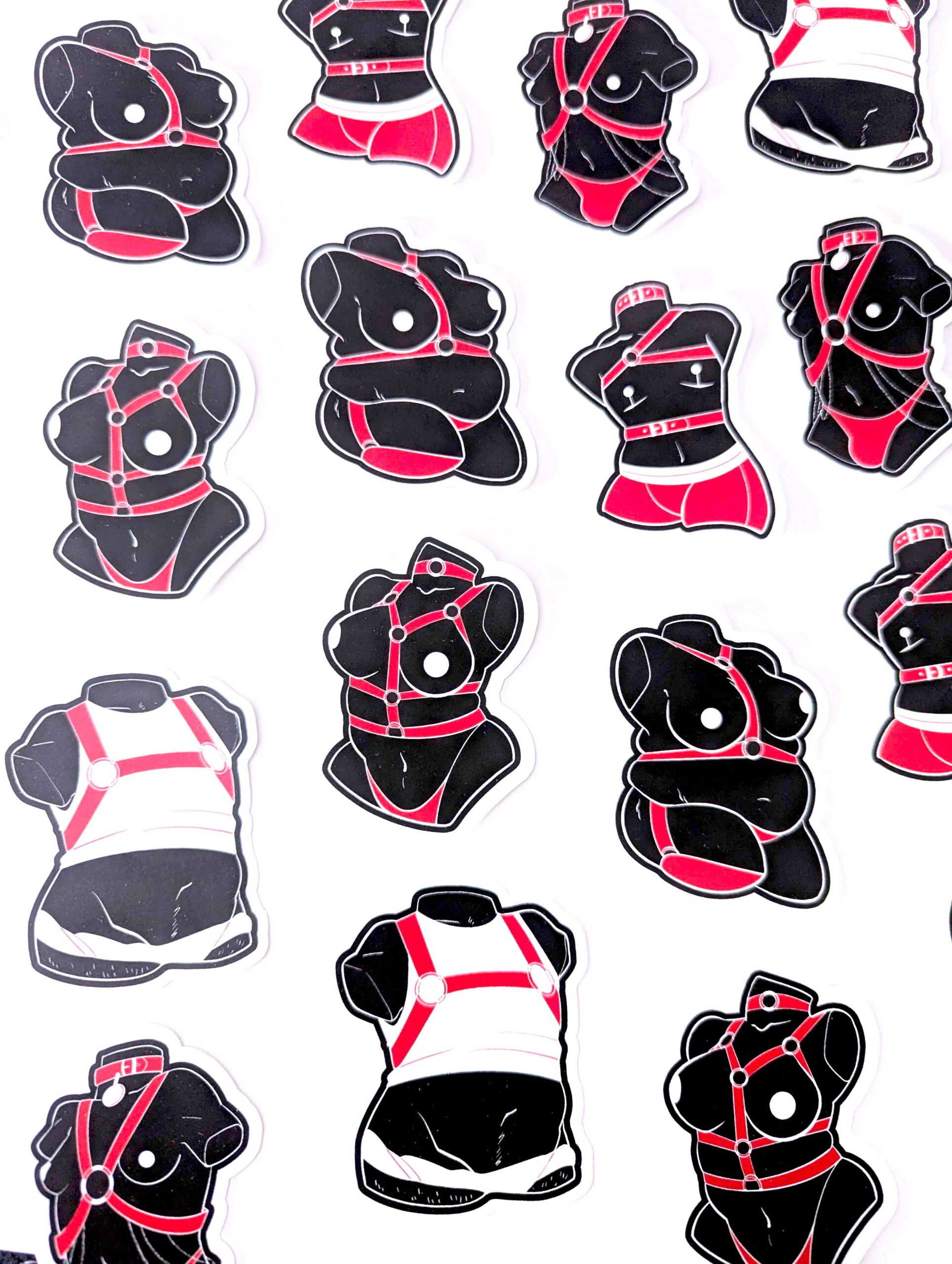 Body Harness Stickers - Image 1