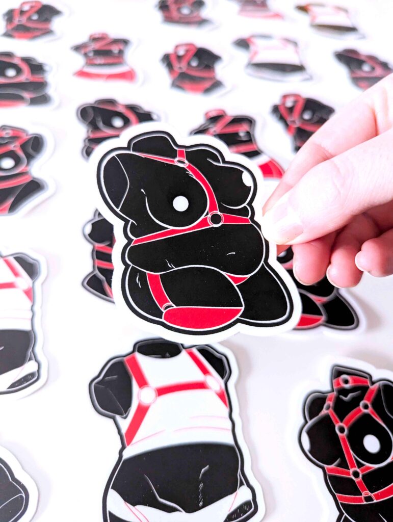 Body Harness Stickers
