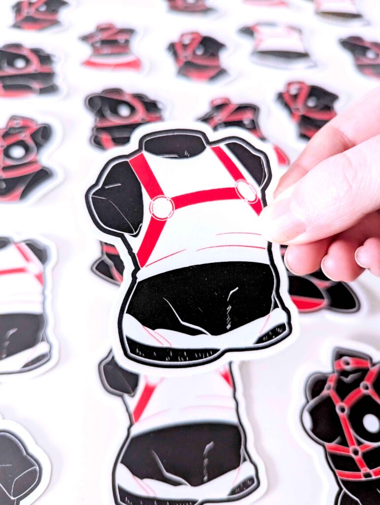 Body Harness Stickers